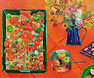 October Still life by Lucy Doyle